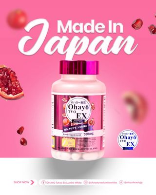 OHAYO TYO EX GLUTATHIONE 60 CAPSULE  EXP AUG 28.2028