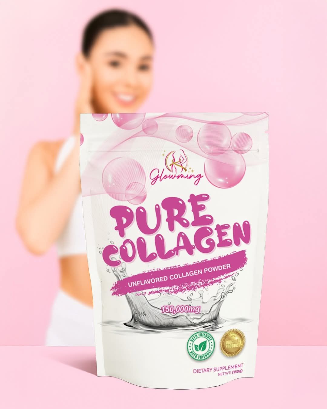 CC GLOWMING PURE COLLAGEN 150G EXP SEPT 21.2027