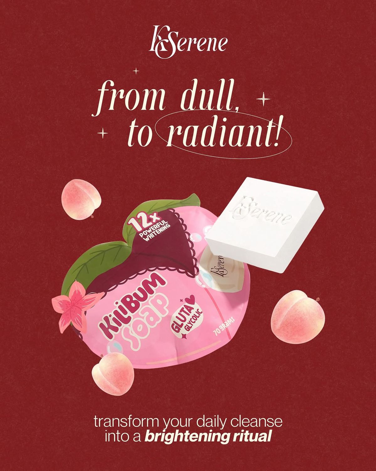 KILIBUM SOAP 3PCS PER POUCH EXP DEC 21.2027