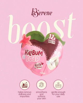 KILIBUM SOAP 3PCS PER POUCH EXP DEC 21.2027