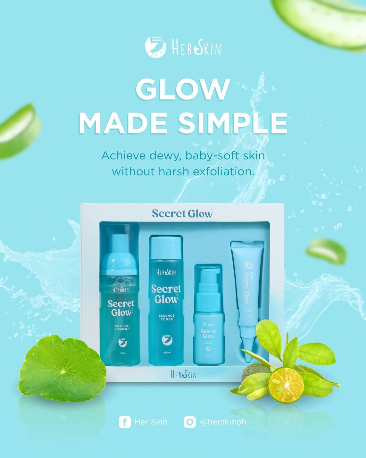 HER SKIN REVITA SET  EXP SEPT 24,2027