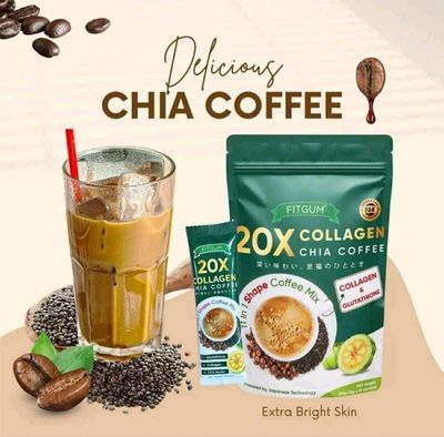 FITGUM 11 IN 1 COFFEE 10SACHETS/POUCH EXP JULY 30.2028
