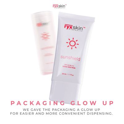 RYXSKIN SUNSHIELD NEW PACKEGING 50G SPF 50 PA+++ EXP DEC 31.2027
