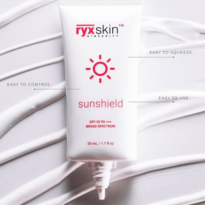 RYXSKIN SUNSHIELD NEW PACKEGING 50G SPF 50 PA+++ EXP DEC 31.2027