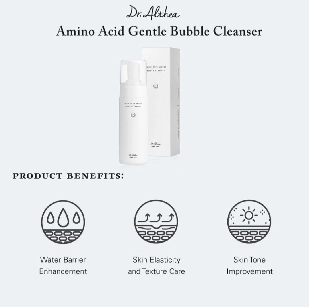 DR ALTHEA AMINO BUBBLE CLEANSER EXP AUG 28.2028