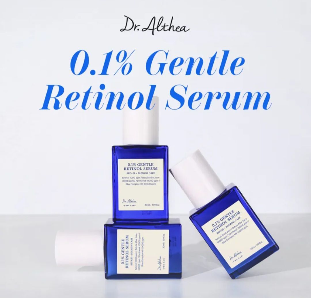 DR.ALTHEA 0.1% GENTLE RETINOL SERUM 30ML EXP AUG 21.2028