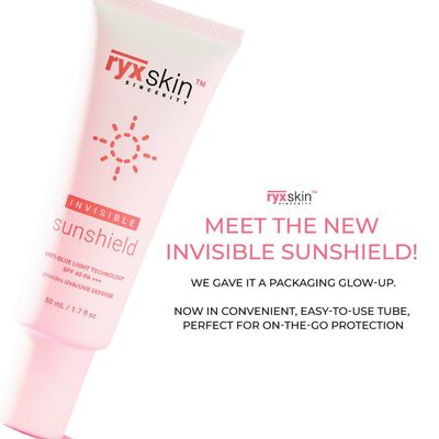 RYXSKIN INVISIBLE SUNSHIELD NEW PACKEGING 50ML EXP FEB 21.2027