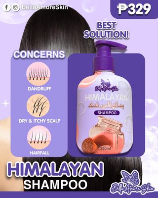 BELLA AMORE HIMALAYA DANDRUFT SHAMPOO 250ML EXP MAY 30.2027