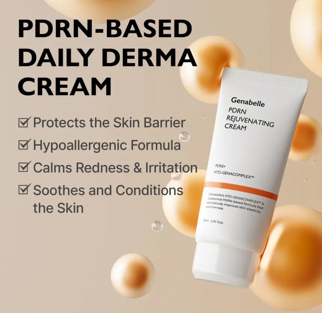 GENABELLE PDRN REJUVENATING CREAM 70ML EXP APRIL 24.2028 GENABELLE PDRN REJUVENATING CREAM 70ML EXP APRIL 24.2028