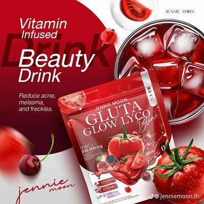 JENNIE MOON GLUTA JUICE 30 SACHETS/POUCH EXP MARCH 21,2028