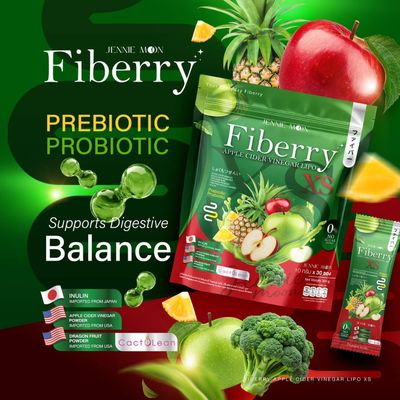 JENNIE MOON FIBERRY JUICE 30 SACHETS EXP JULY 21.2028 JENNIE MOON FIBERRY JUICE 30 SACHETS EXP JULY 21.2028