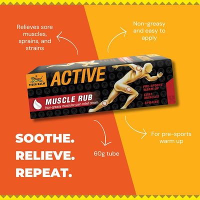 TIGER BALM MUSCLE BALM CREAM 30G TIGER BALM MUSCLE BALM CREAM 30G