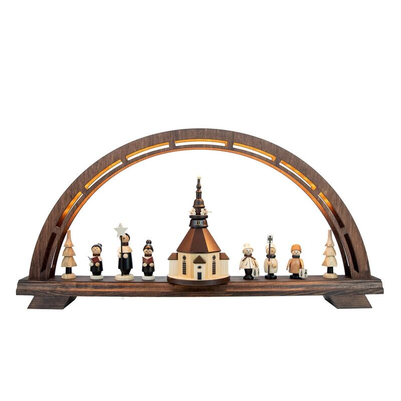 LED Lichterbogen Seiffener Christmette klein LED Lichterbogen Seiffener Christmette klein