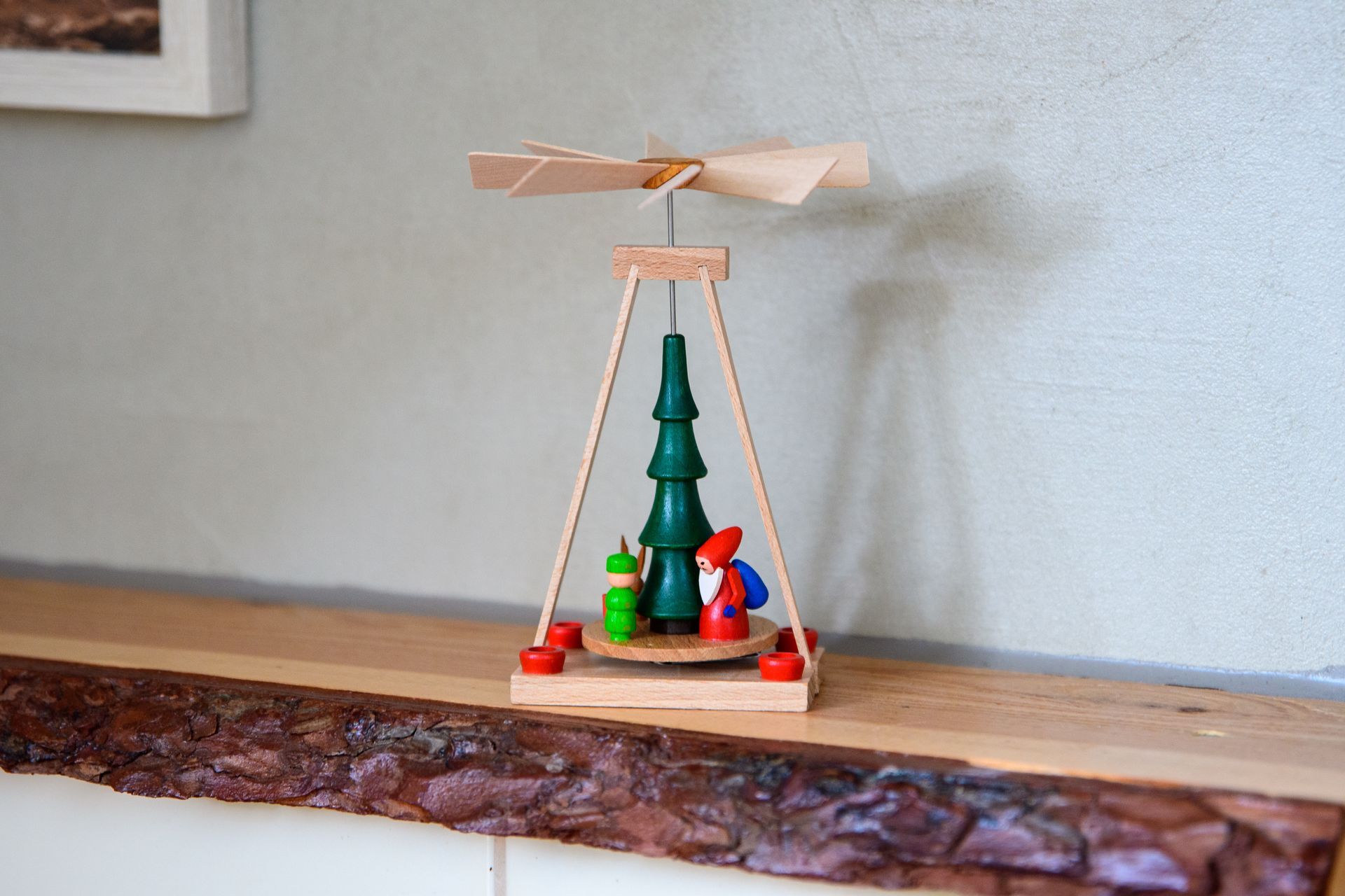 Wärmespielpyramide Weihnachtsmann