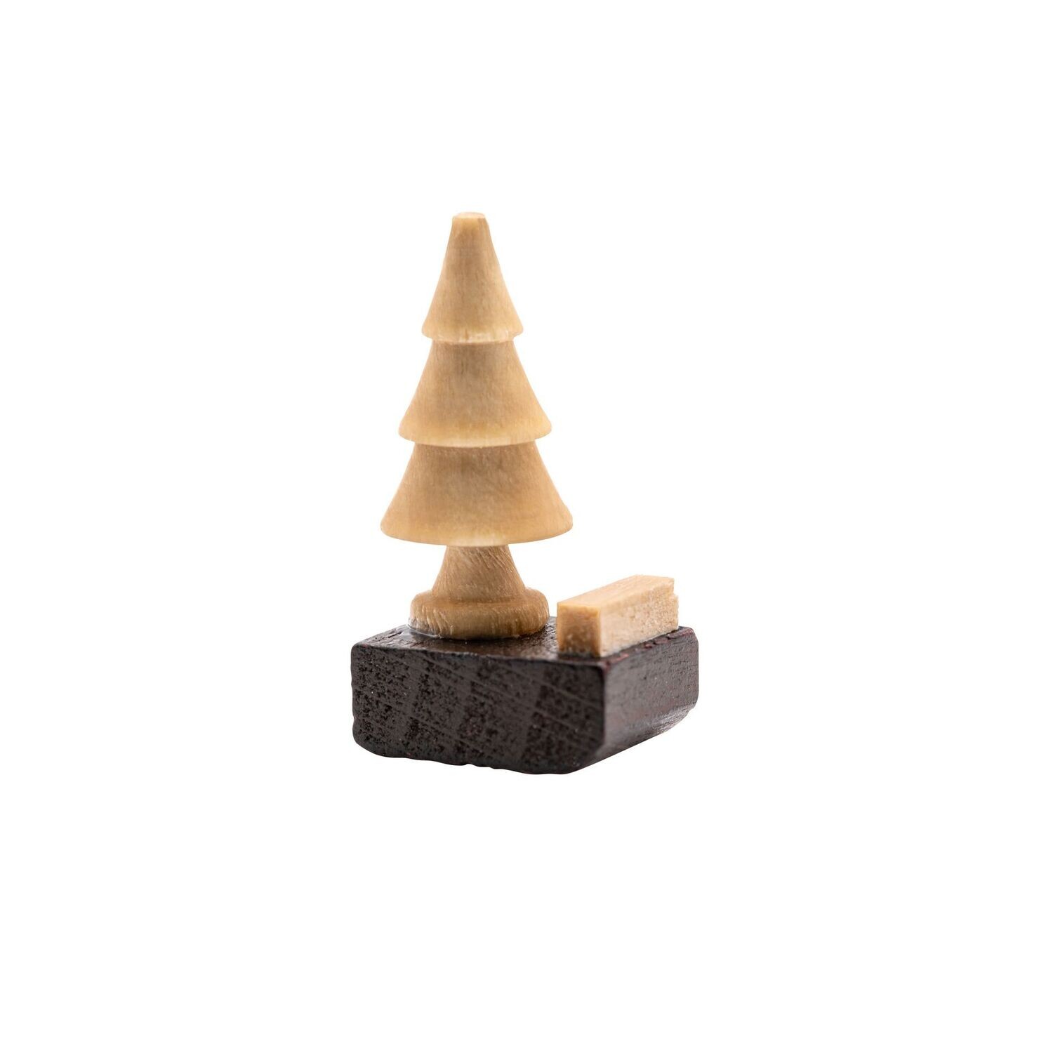 Miniatur Schlitten natur