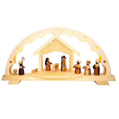 LED Lichterbogen Christi Geburt bel. Stall LED Lichterbogen Christi Geburt bel. Stall