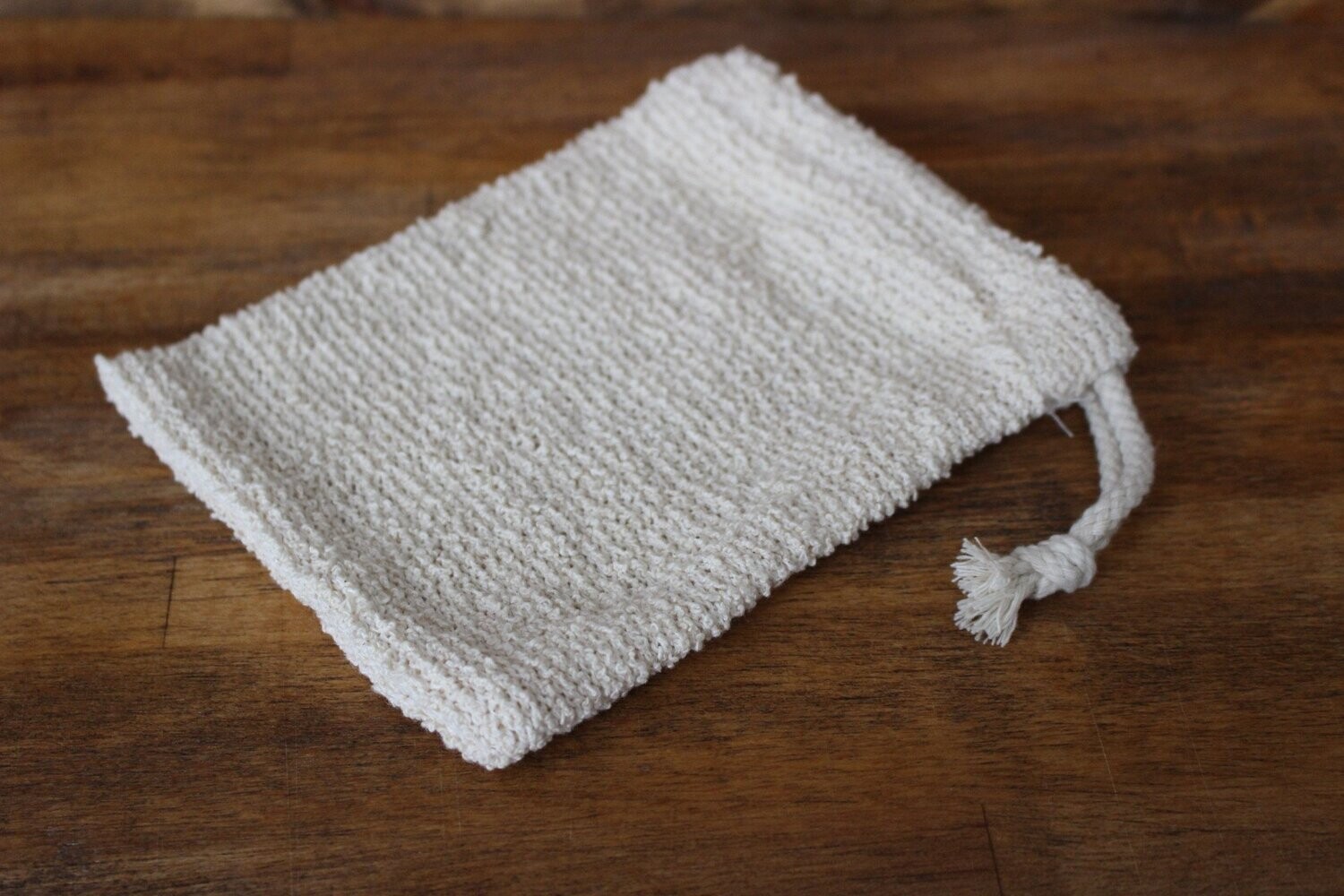 Terry Cotton Soap Pouch