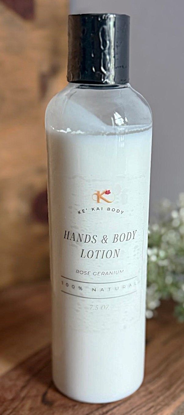 Hands and Body lotion Rose Geranium