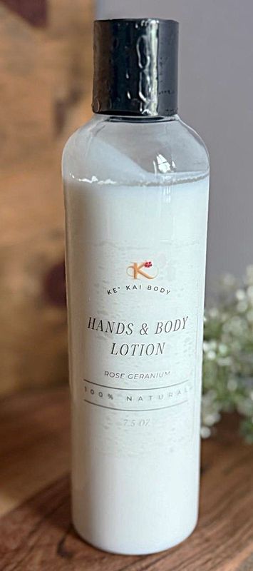 Hands and Body lotion Rose Geranium