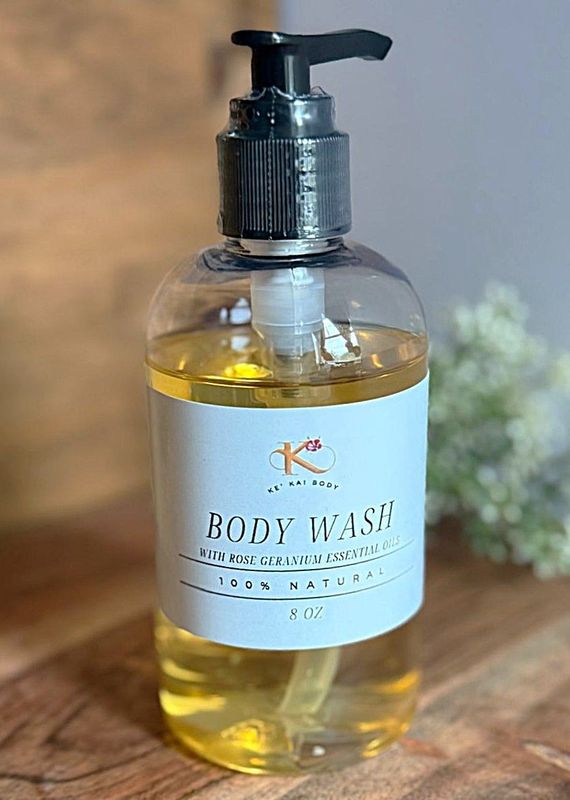 Body Wash Rose Geranium