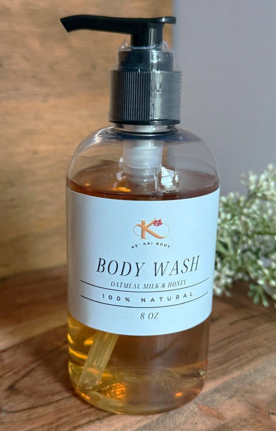 Body Wash Oatmeal Milk & Honey