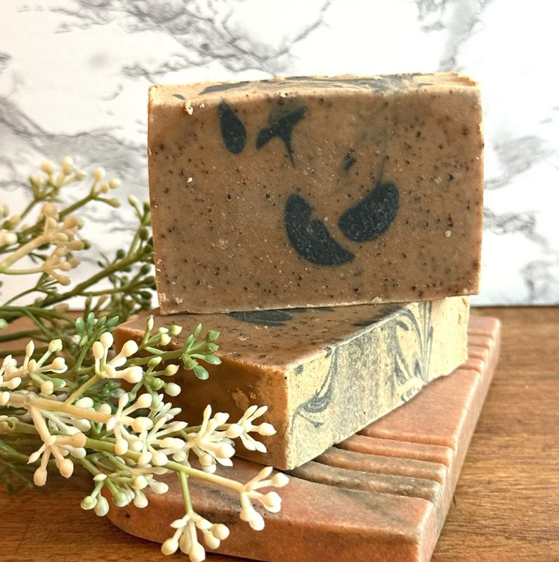 Espresso exfoliant bar