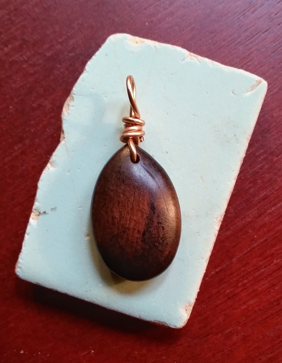 Wooden Tear Drop