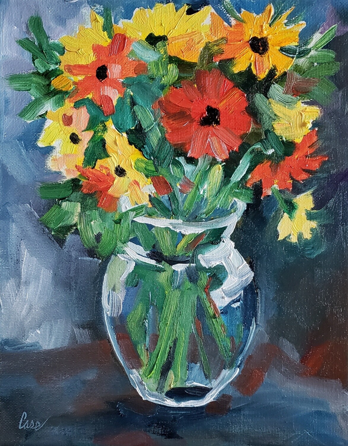 Gerbera&#39;s in Vase