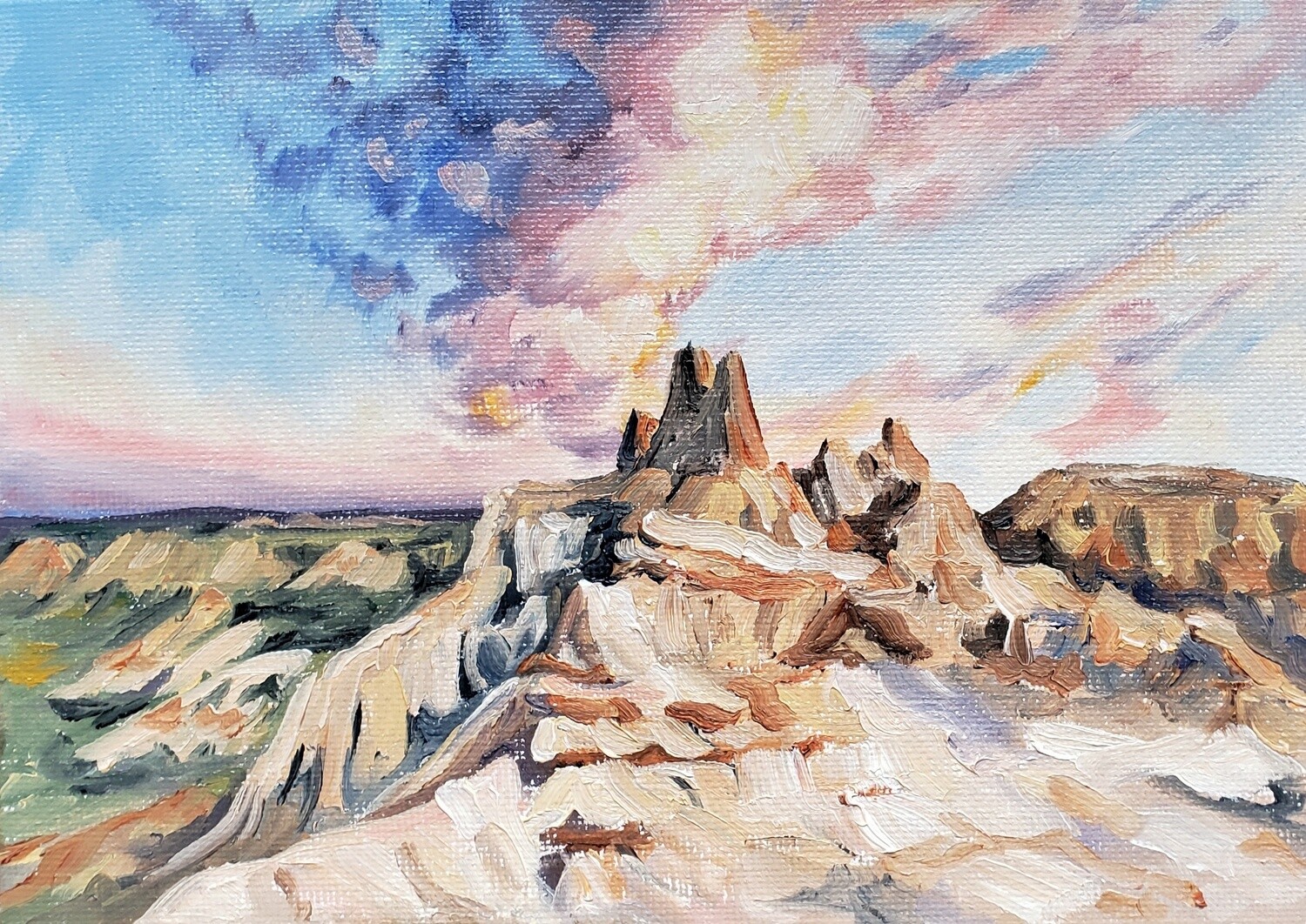 Badlands Sunset