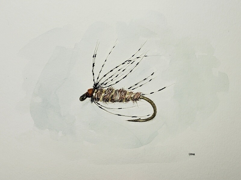 March Brown Spider Fly