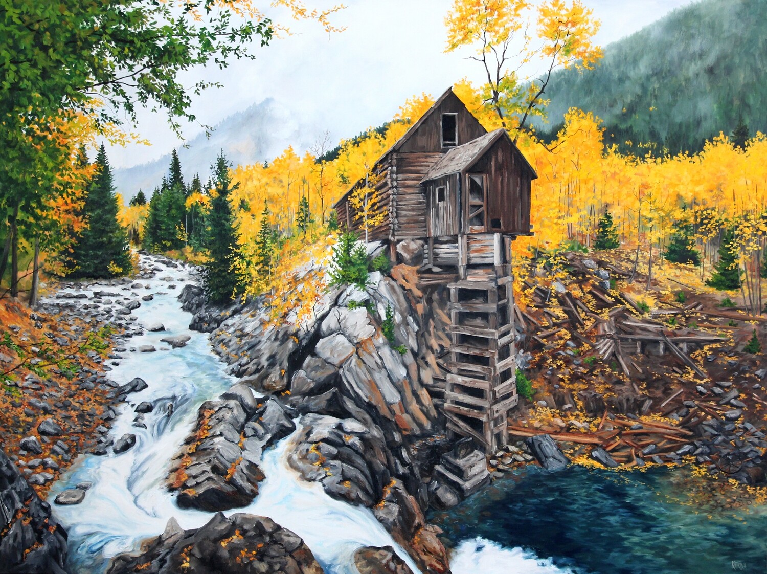 Golden Kiss of Fall