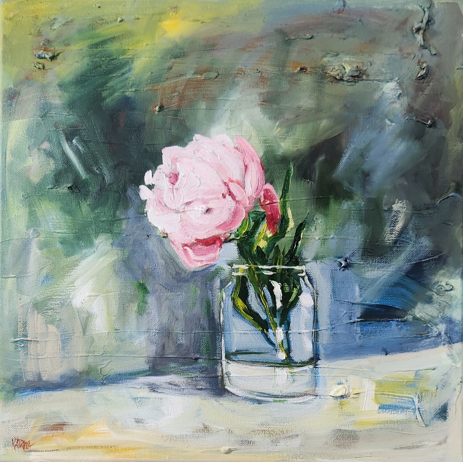 Pale Pink Peony