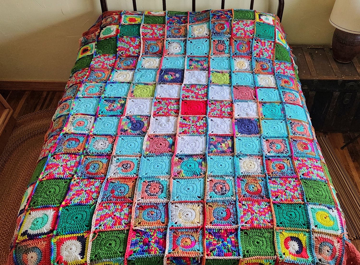 Patchwork Afghan