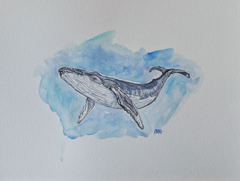 Great Blue Whale