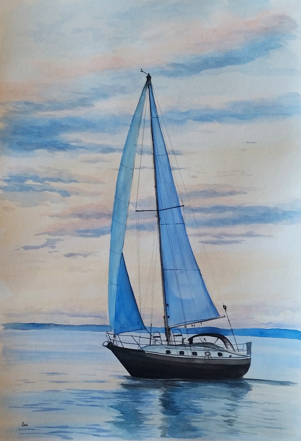 Into the Setting Sun