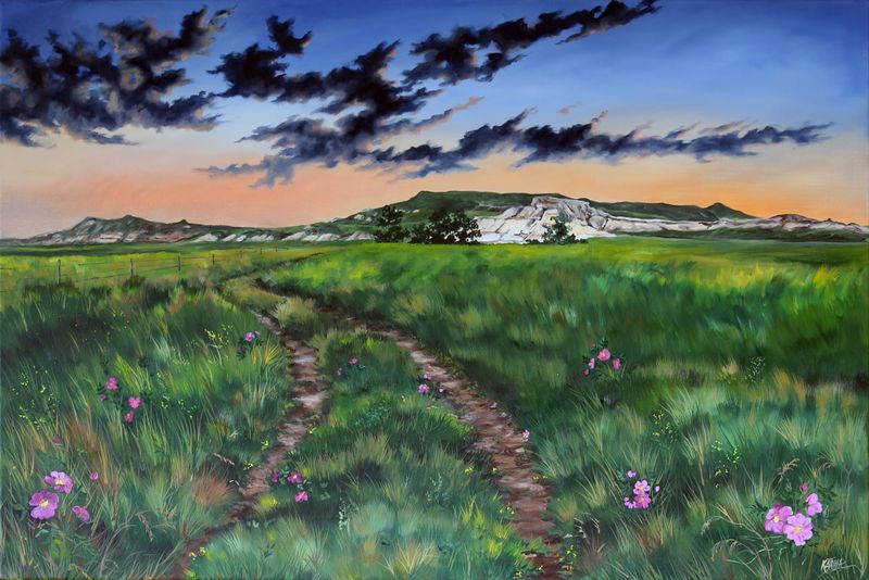 Prairie Roses of White Butte