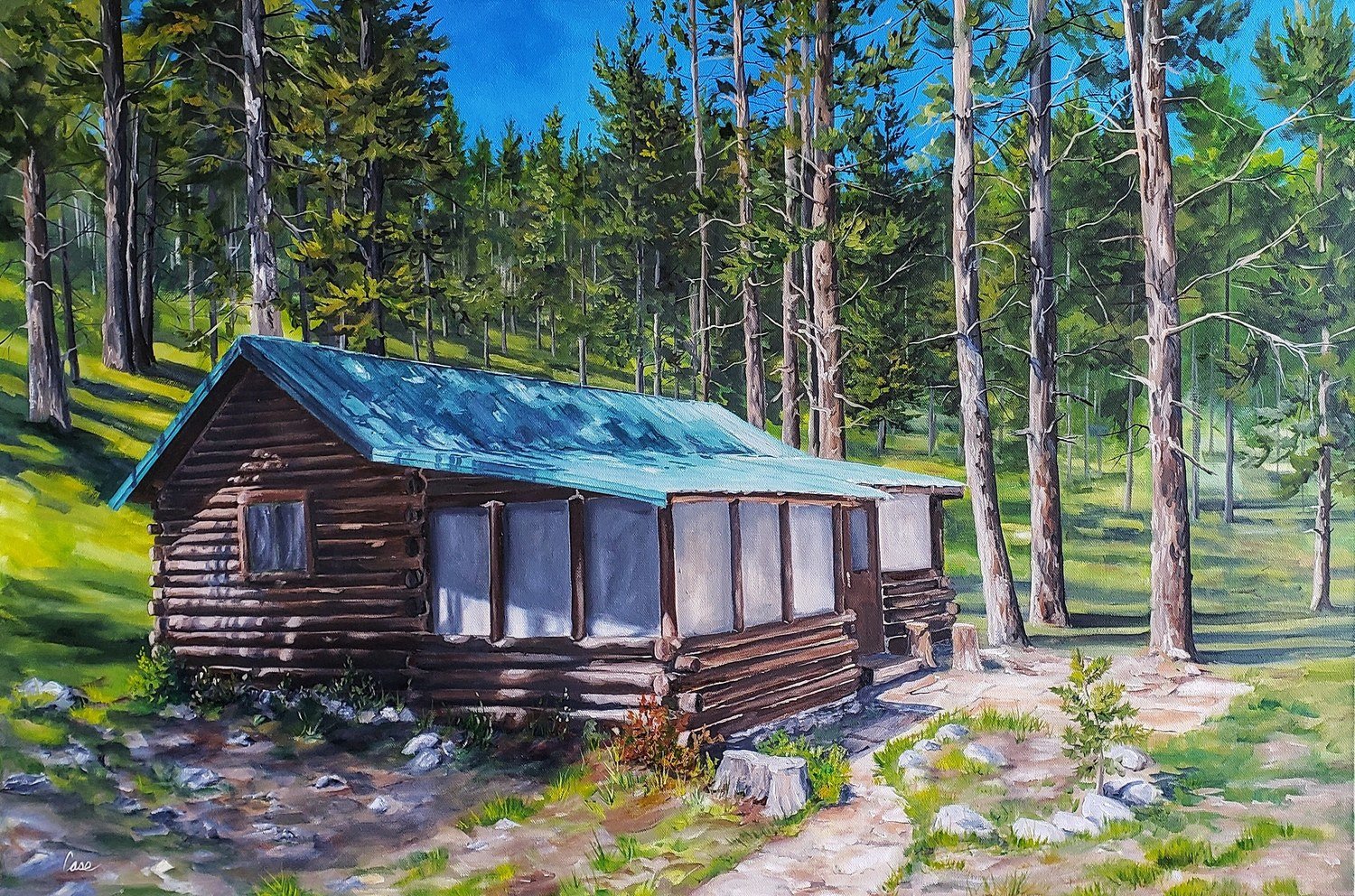 Cabin in the Bighorns