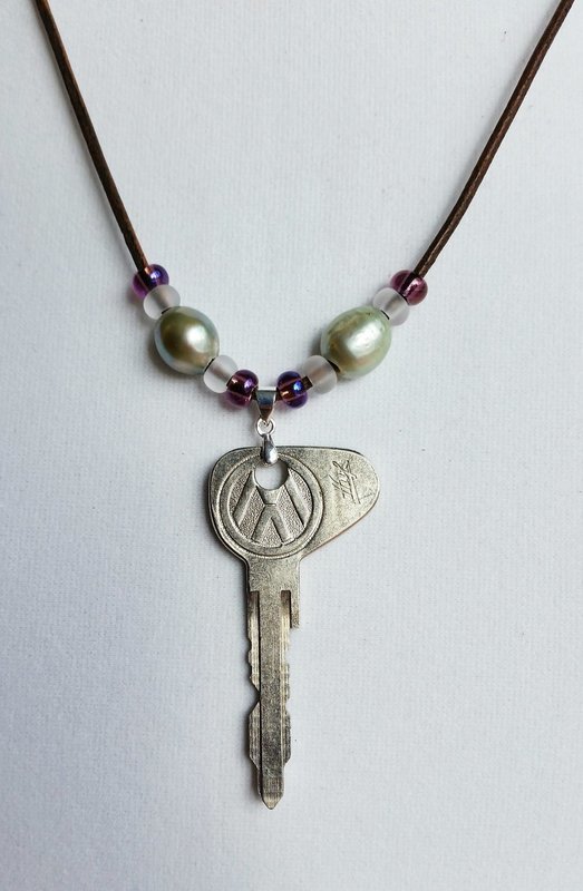 Vintage Volkswagon Key Necklace