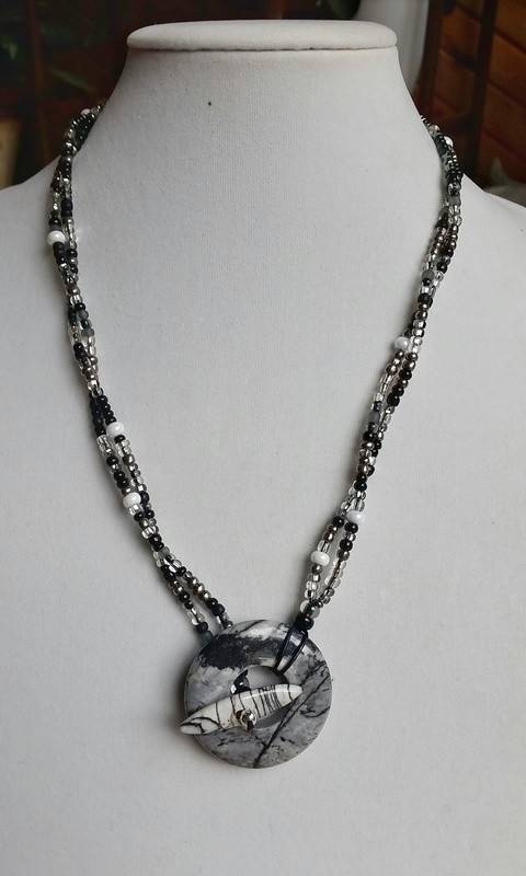 Leopard Jasper Toggle