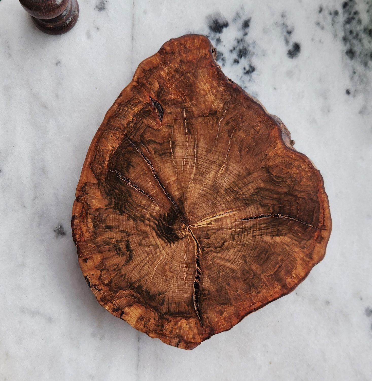 Cherry Burl Wooden Coaster