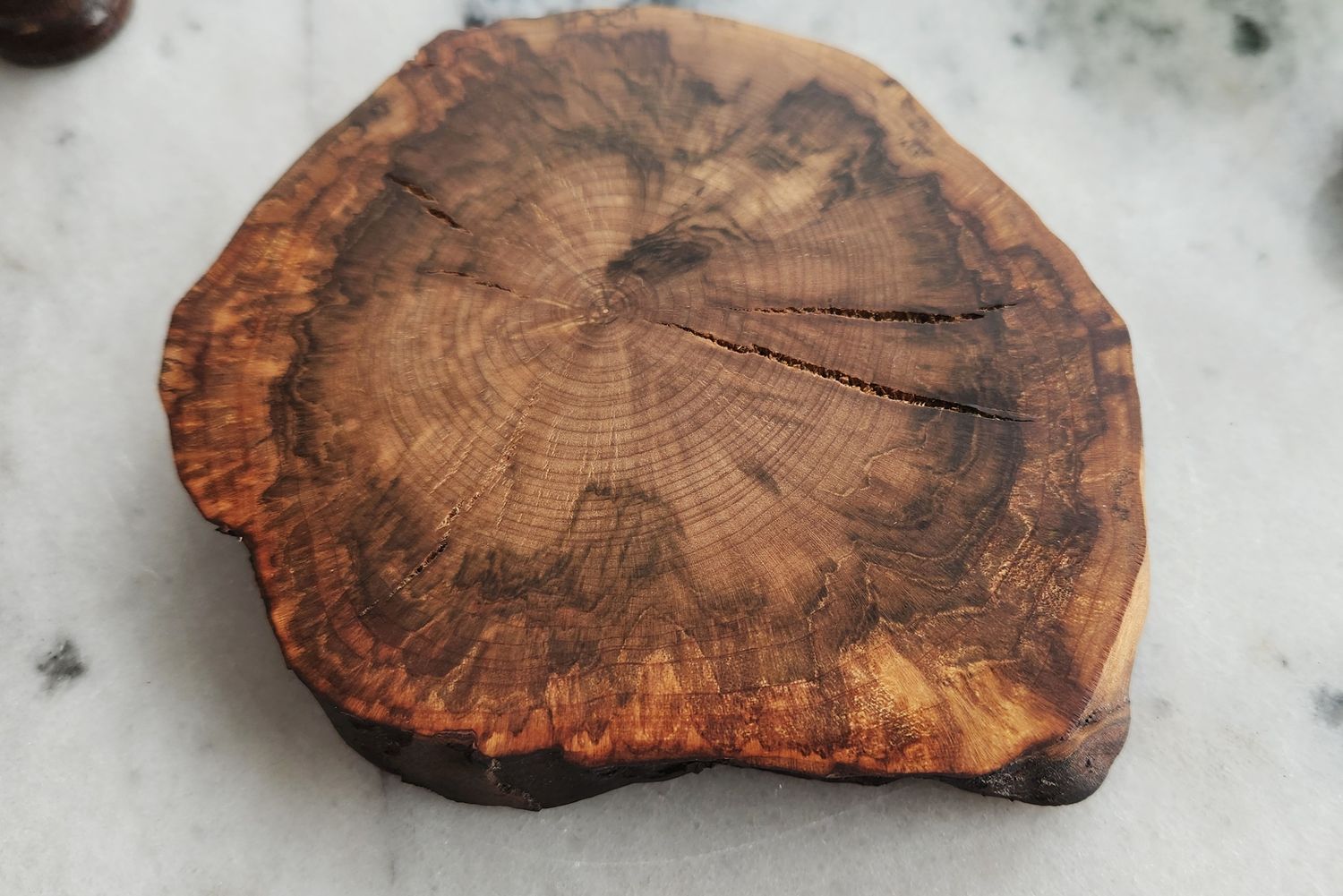 Cherry Burl Wooden Coaster