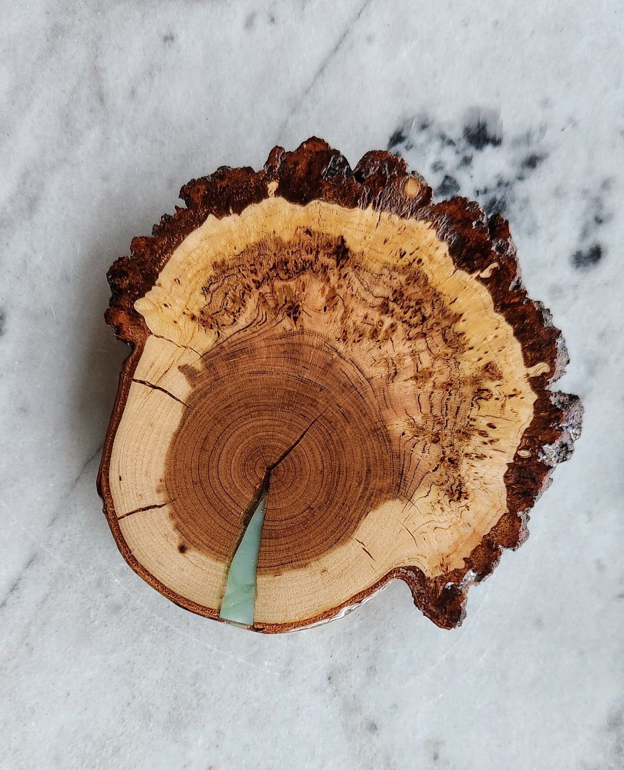 Cherry Burl Coaster
