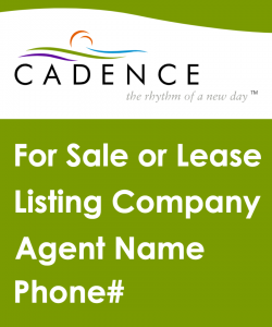 Community Real Estate Sign