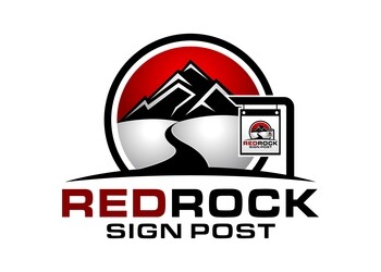 Red Rock Sign Post