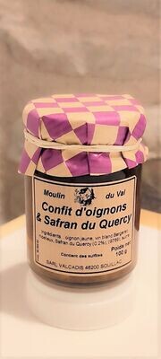 Confit d'Oignons au Safran du Quercy 100g