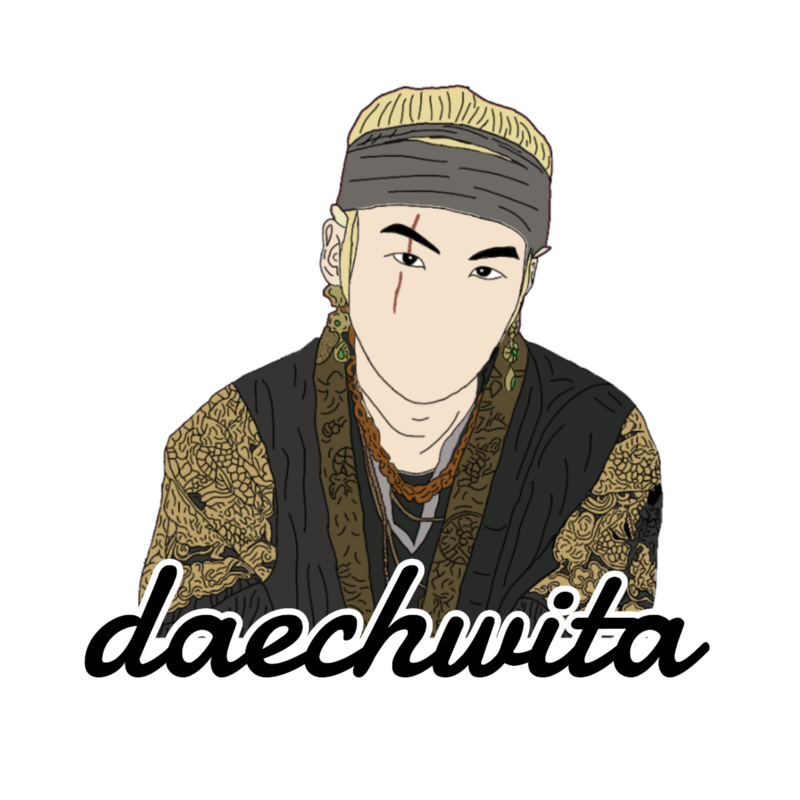 &quot;DAECHWITA&quot; Sticker