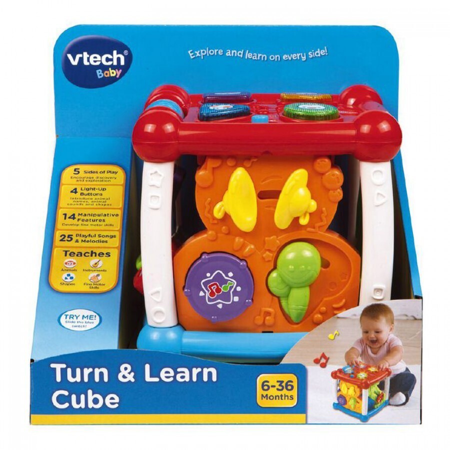 VTECH ® TURN AND LEARN CUBE 3m+