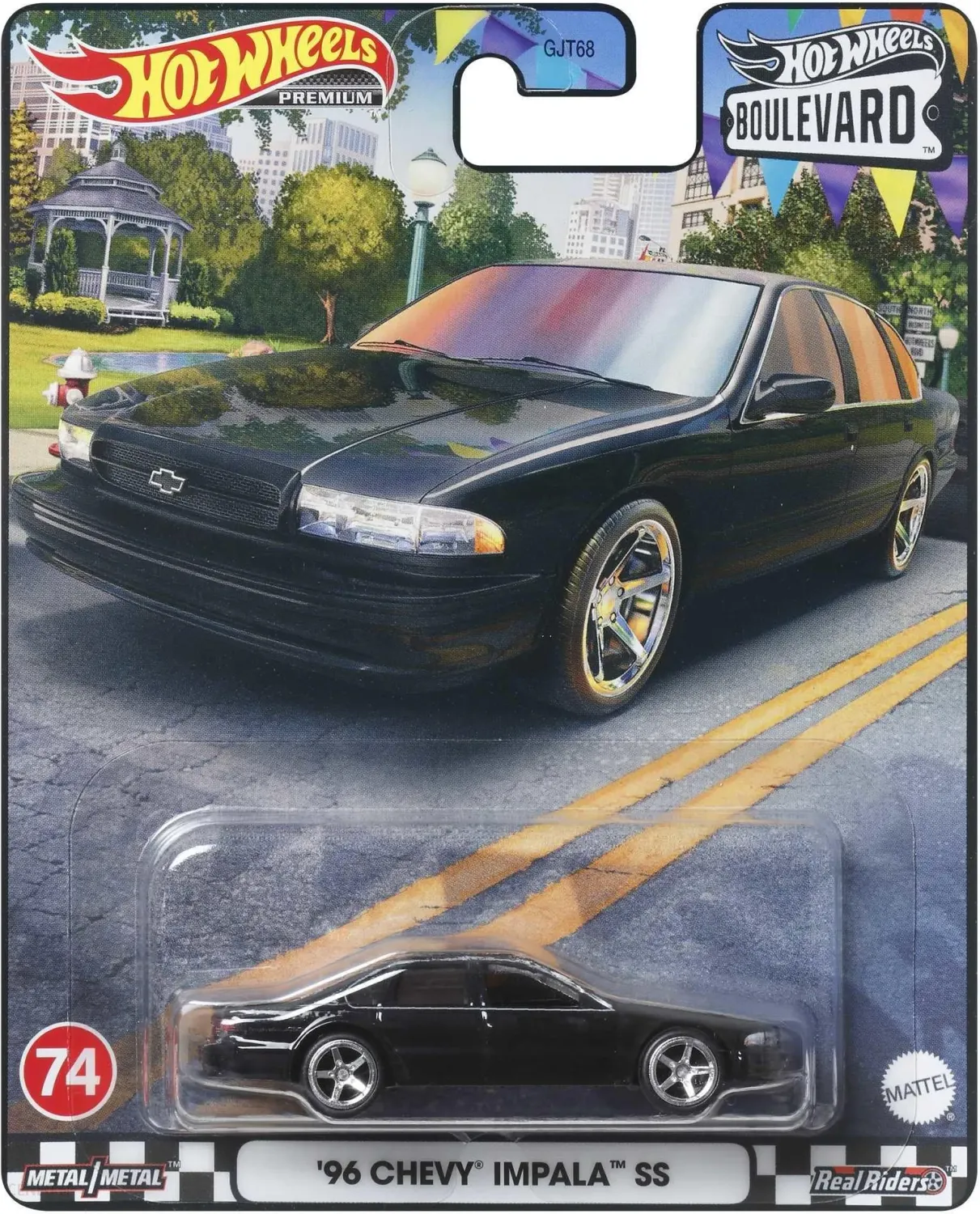 Hot Wheels &#39;96 CHEVY IMPALA SS Премиум Булевар