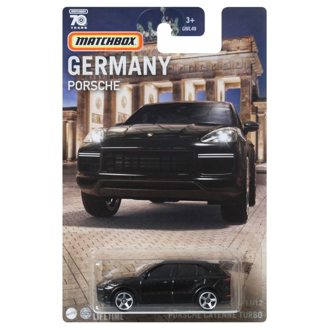 Matchbox Germany 70 Years Porsche Cayenne Turbo