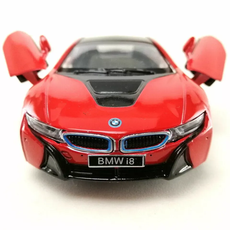 KINSMART BMW i8 1:36 red
